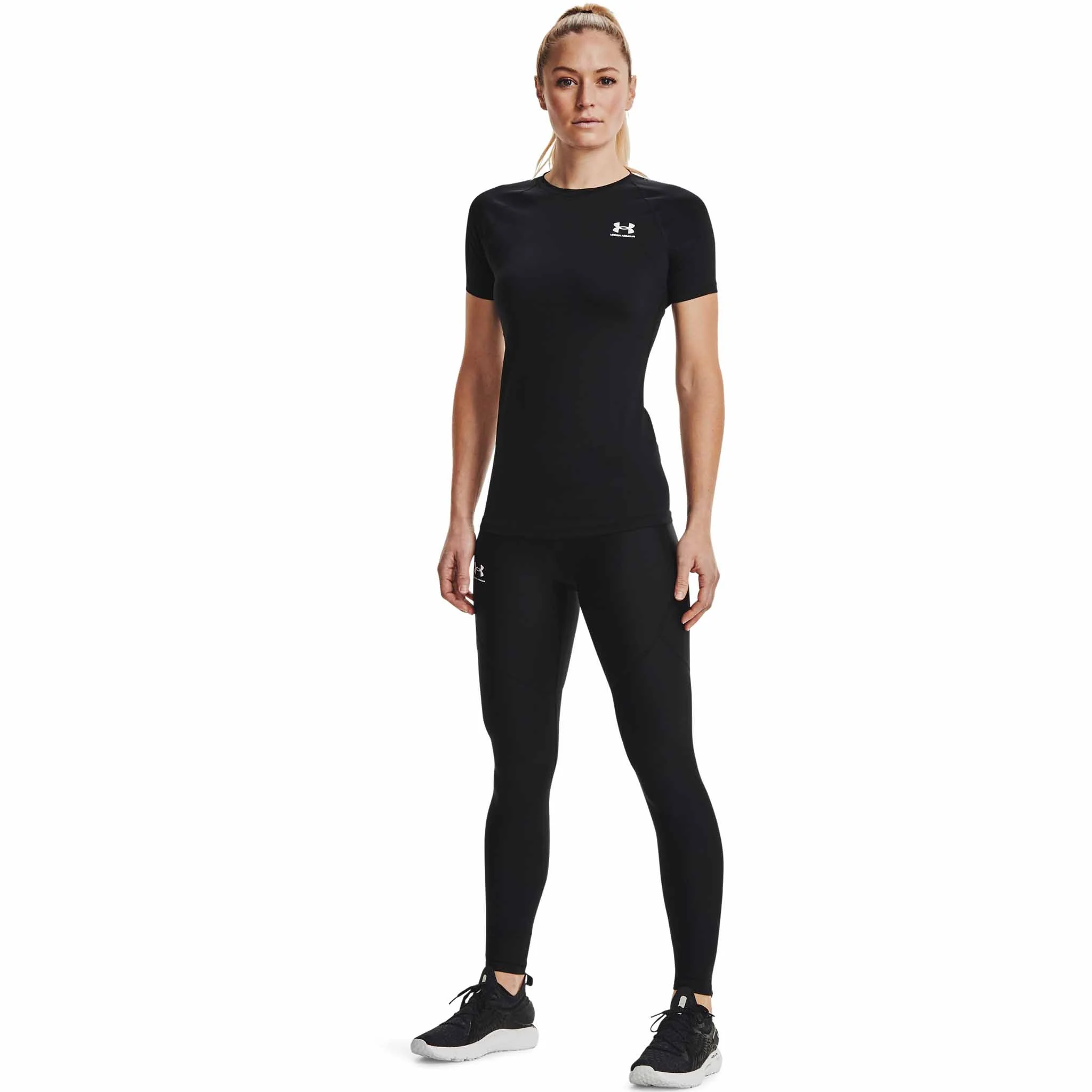 UA HeatGear – T-shirt de compression pour femme - Image 4