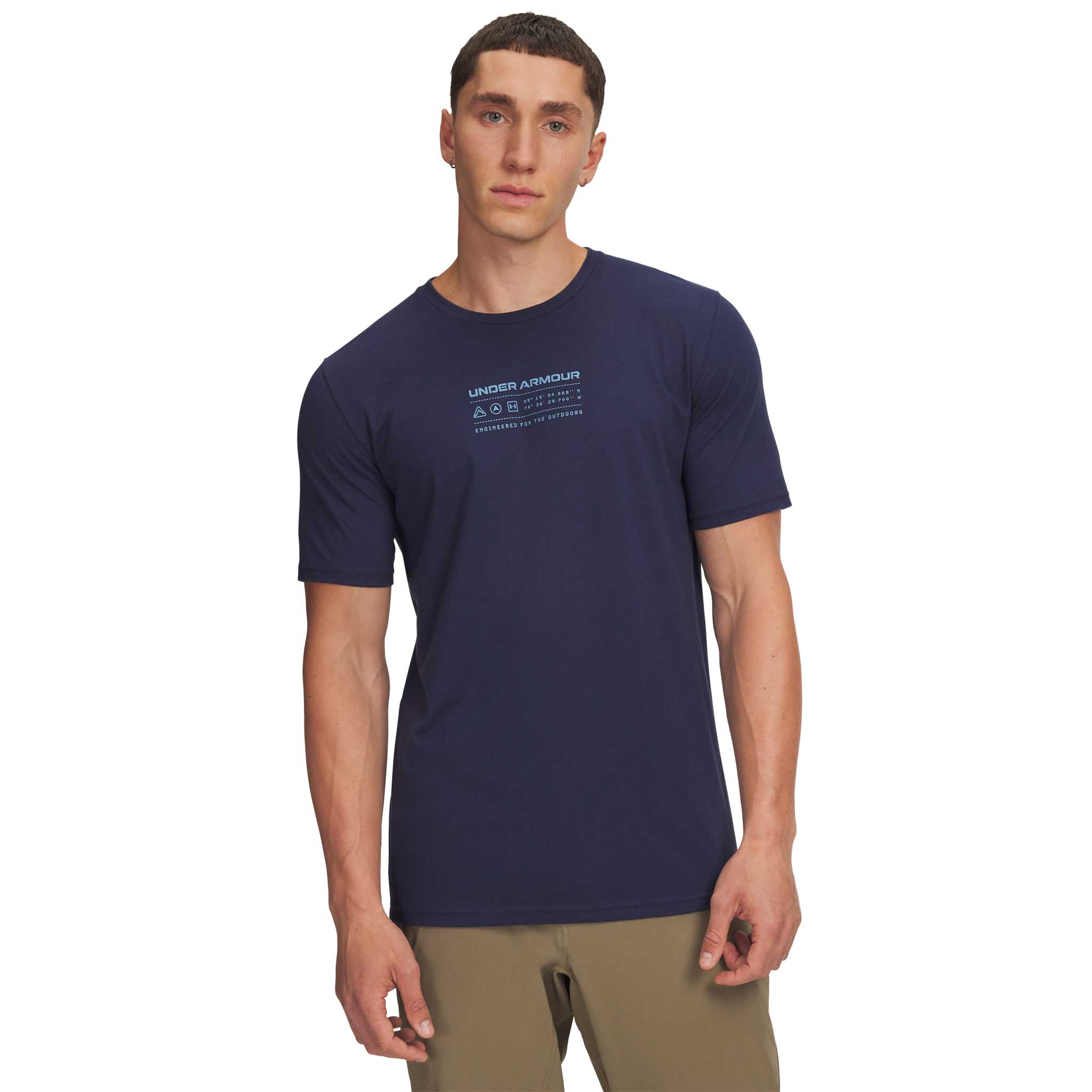 UA Mountain Scape t-shirt à manches courtes pour homme