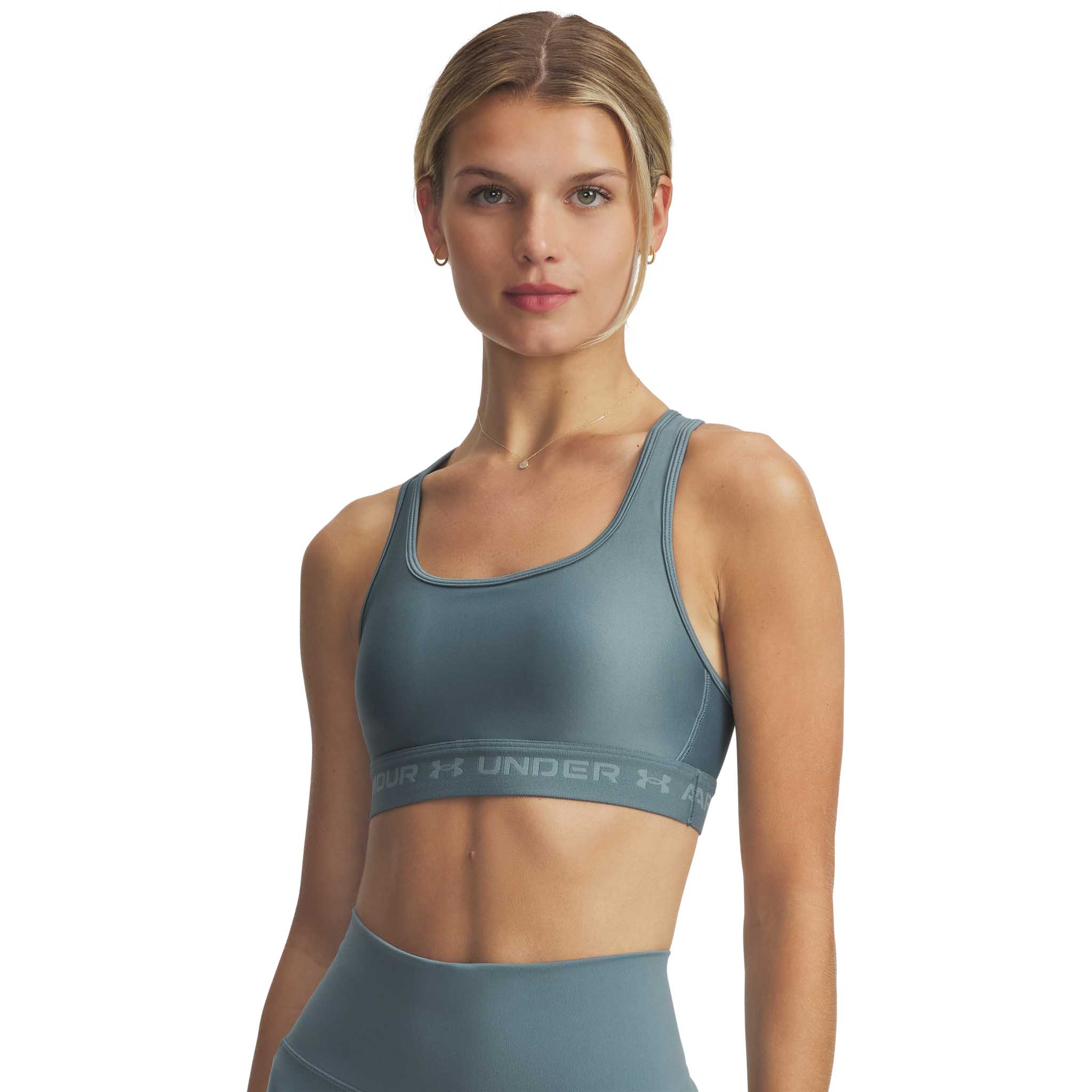 UA Crossback Mid – Soutien-gorge sport croisé dans le dos pour femmes - Image 11