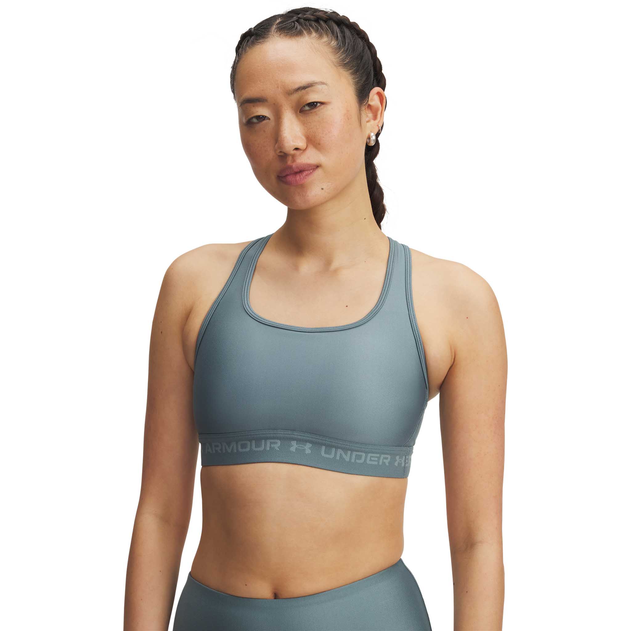 UA Crossback Mid – Soutien-gorge sport croisé dans le dos pour femmes - Image 13