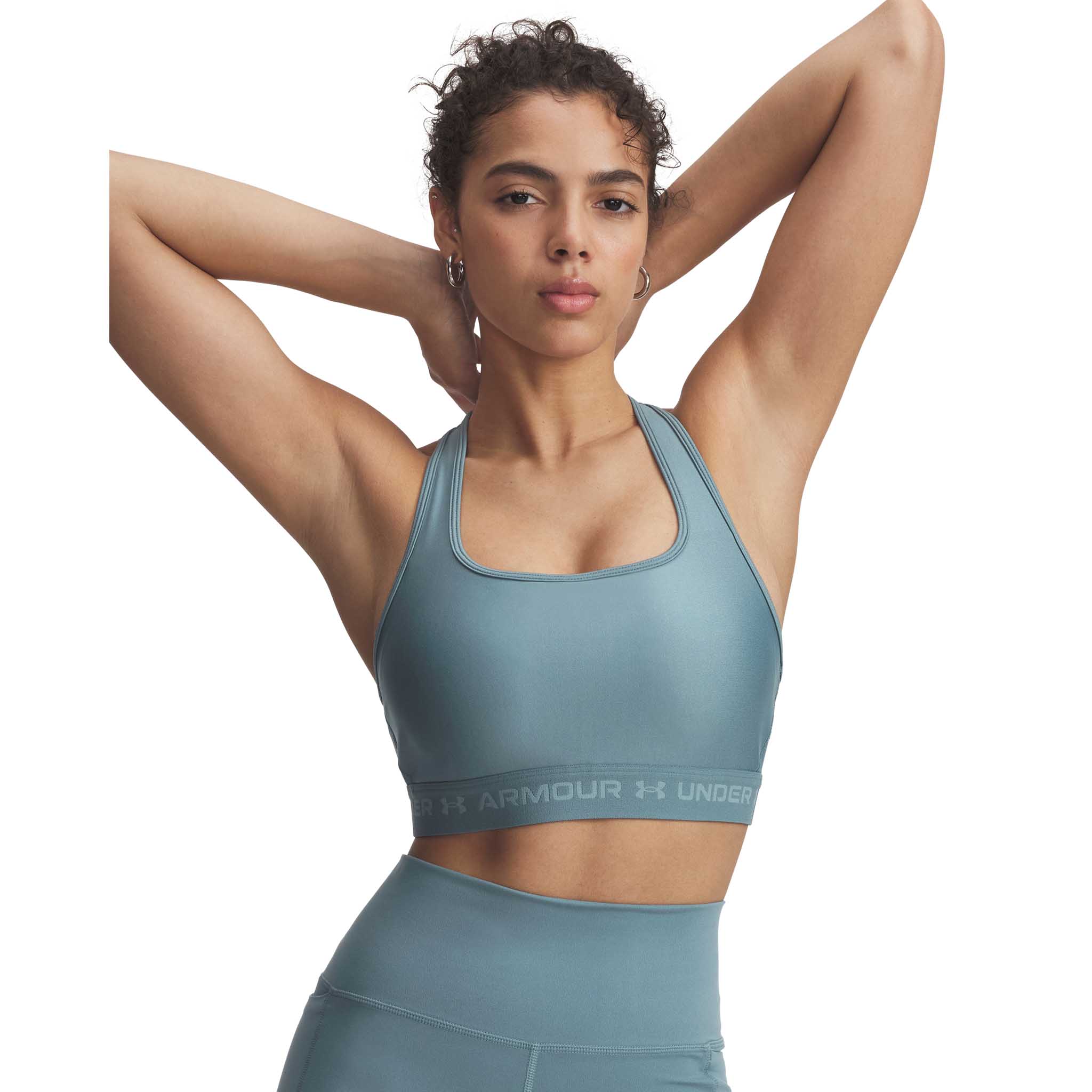 UA Crossback Mid – Soutien-gorge sport croisé dans le dos pour femmes - Image 15
