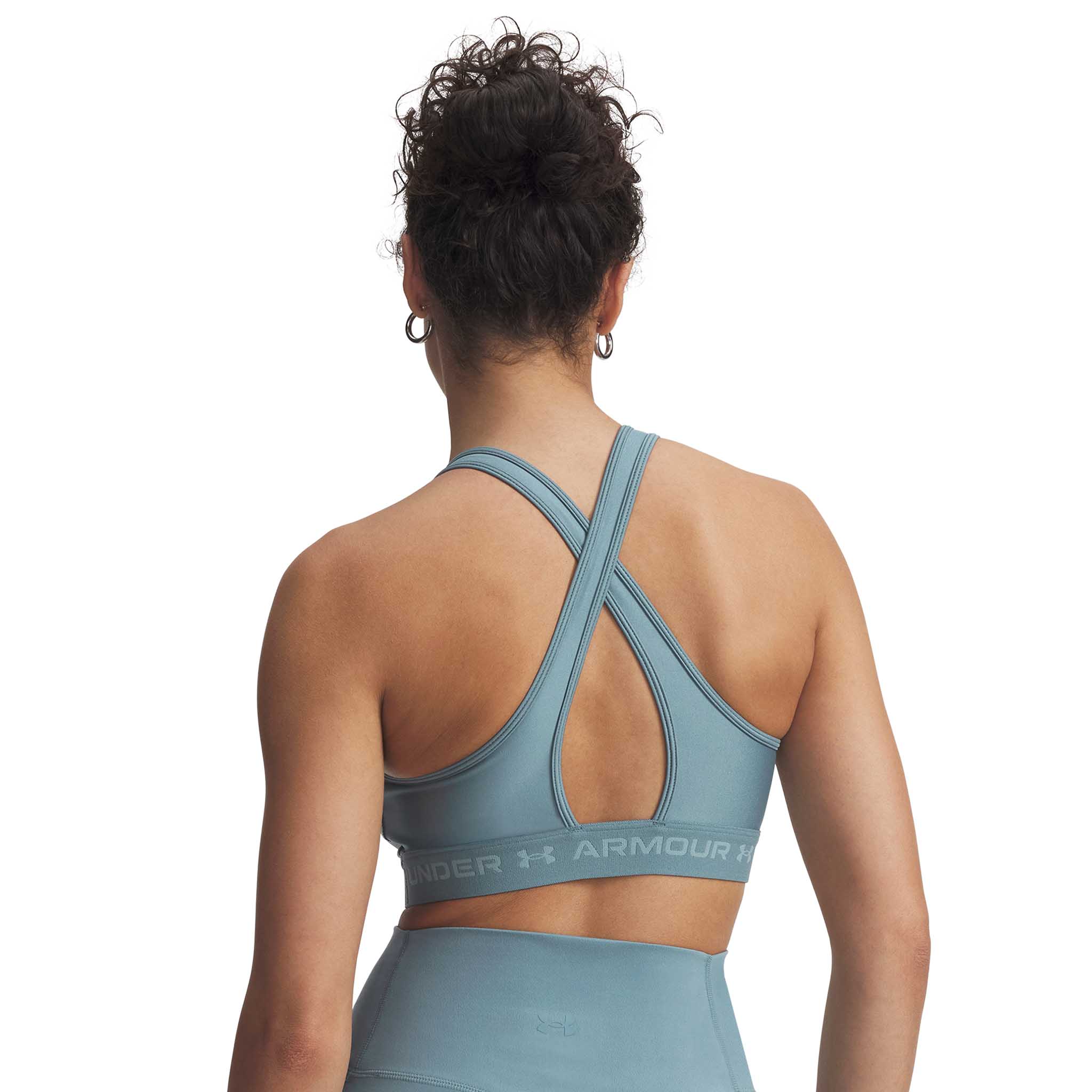 UA Crossback Mid – Soutien-gorge sport croisé dans le dos pour femmes - Image 16