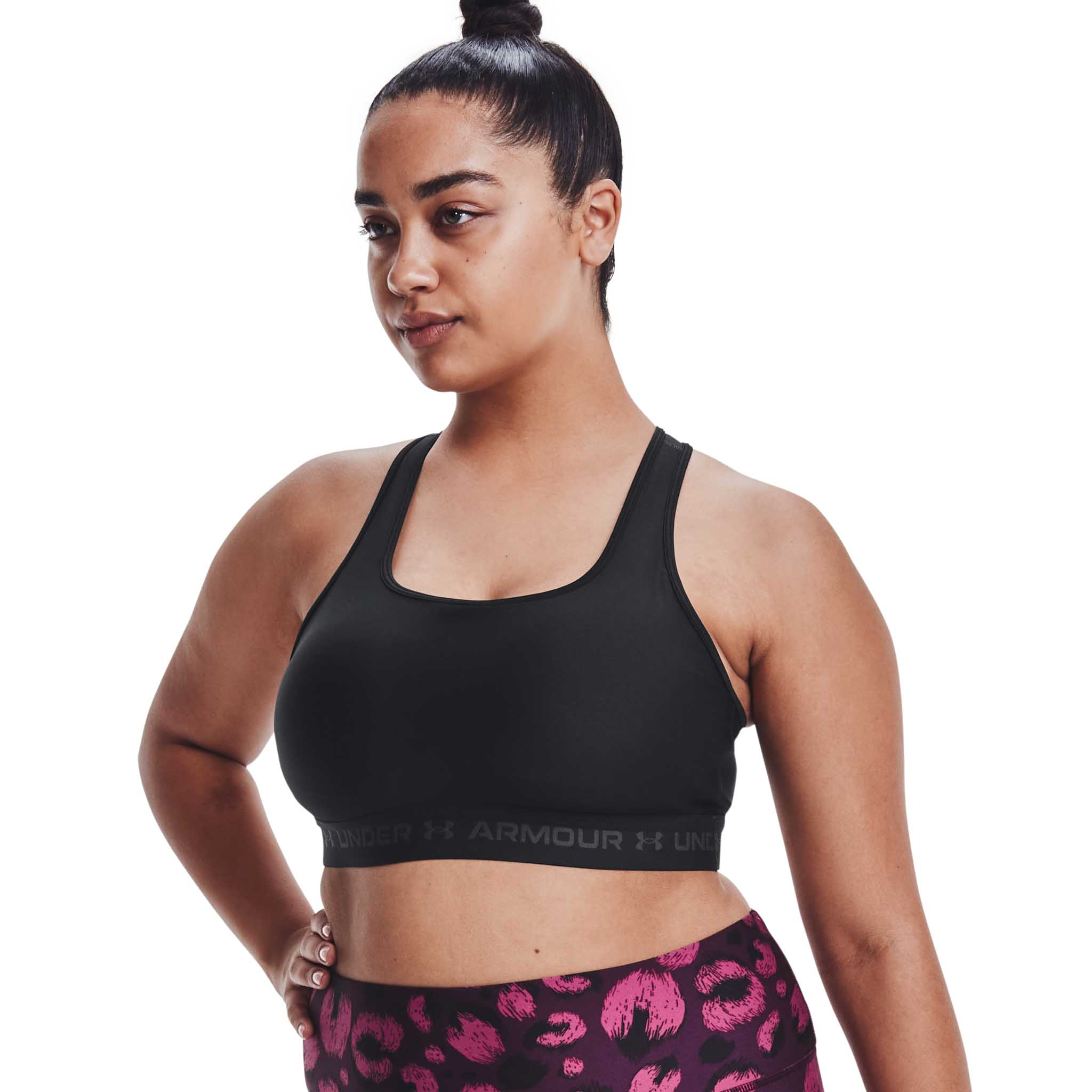 UA Crossback Mid – Soutien-gorge sport croisé dans le dos pour femmes - Image 2