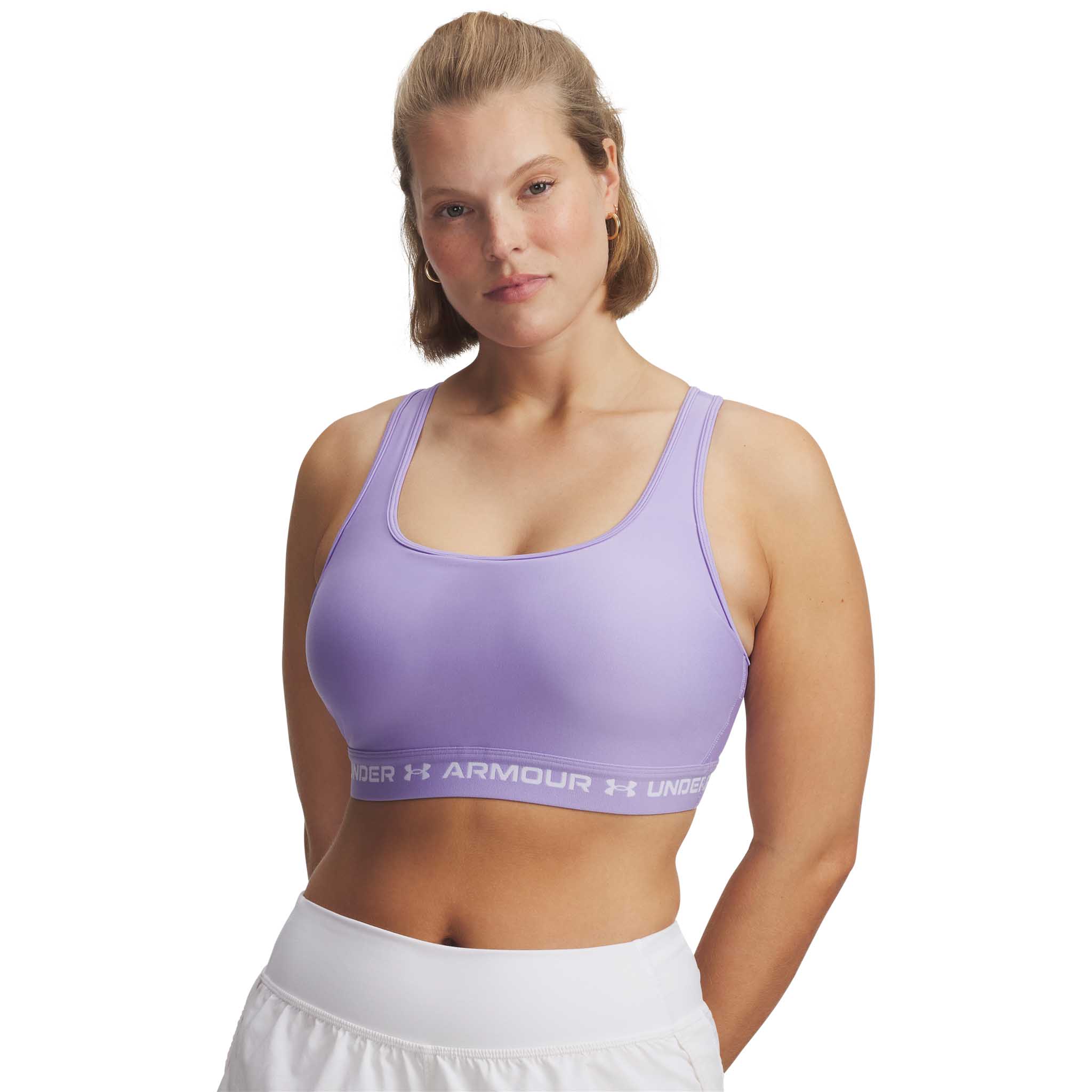 UA Crossback Mid – Soutien-gorge sport croisé dans le dos pour femmes - Image 31