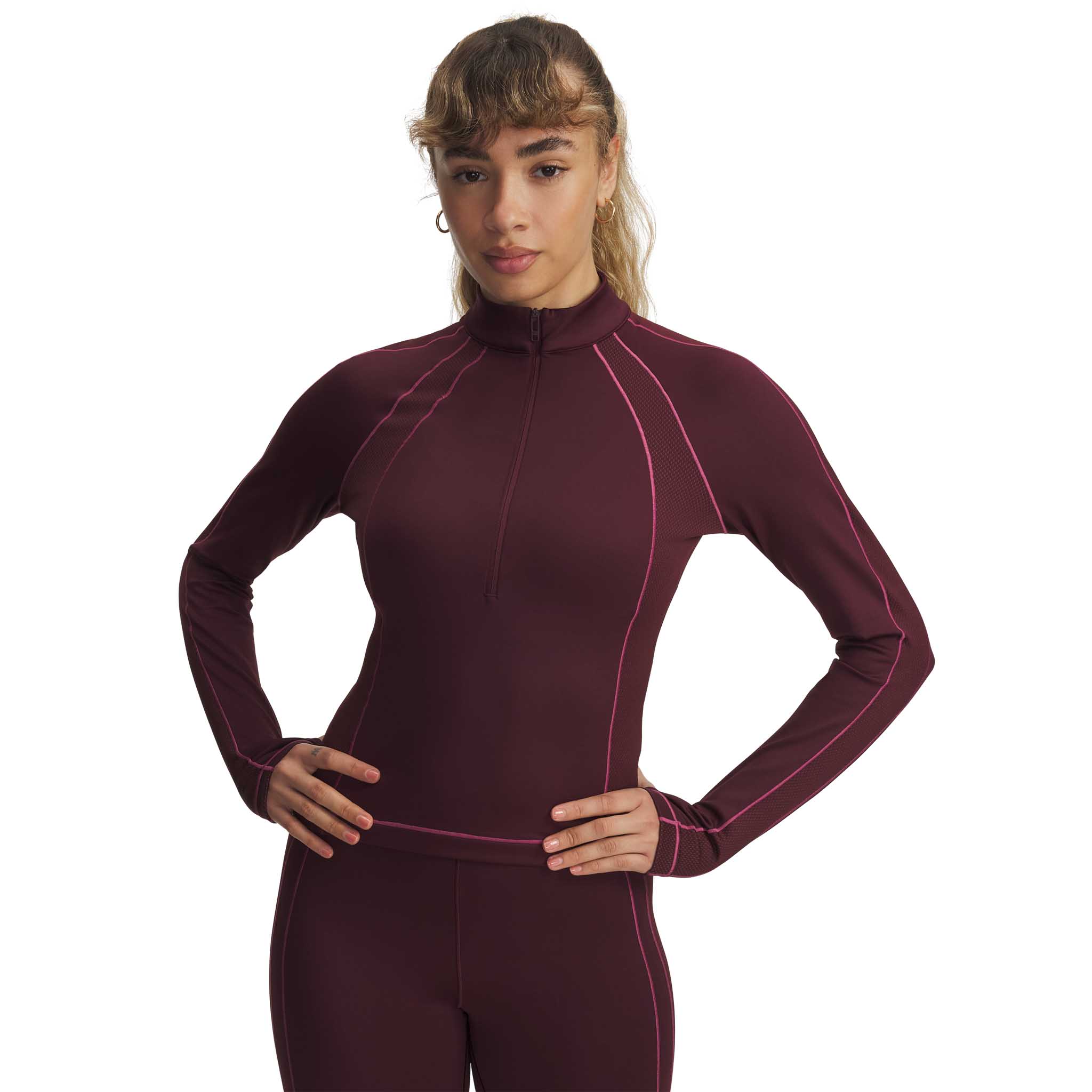 Under Armour ColdGear 1/2 Zip chandail pour femme - Image 5