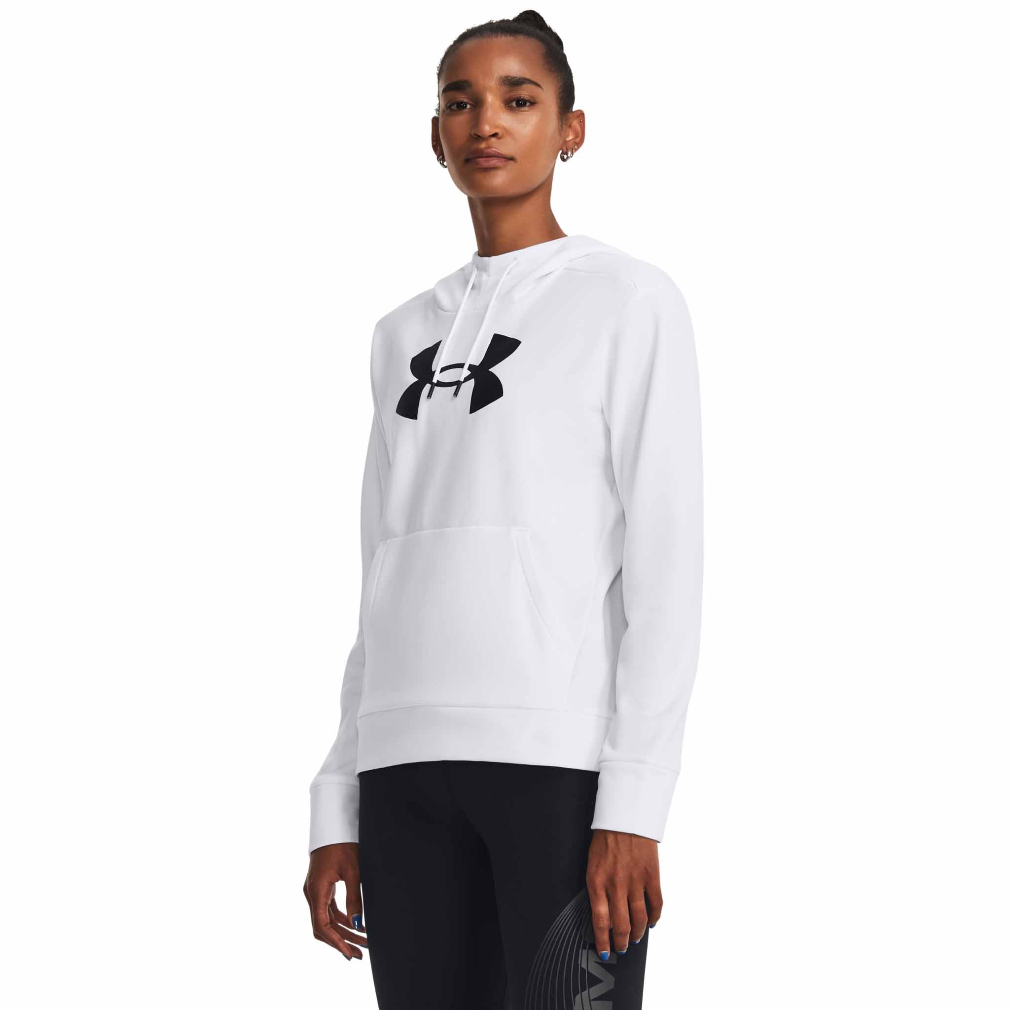 UA Armour Fleece Big Logo Hoodie chandail en molleton à capuche femme - Image 14