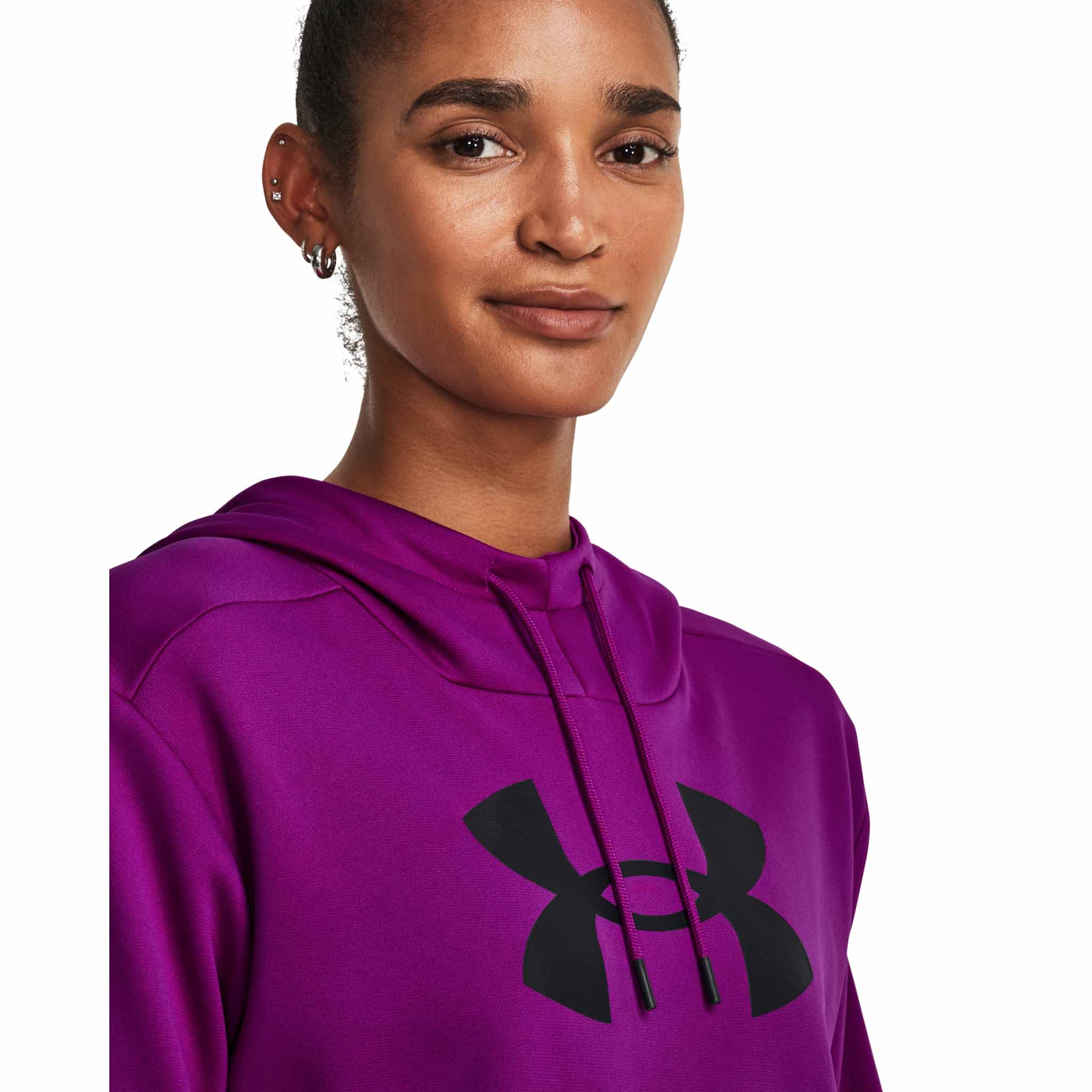 UA Armour Fleece Big Logo Hoodie chandail en molleton à capuche femme - Image 22