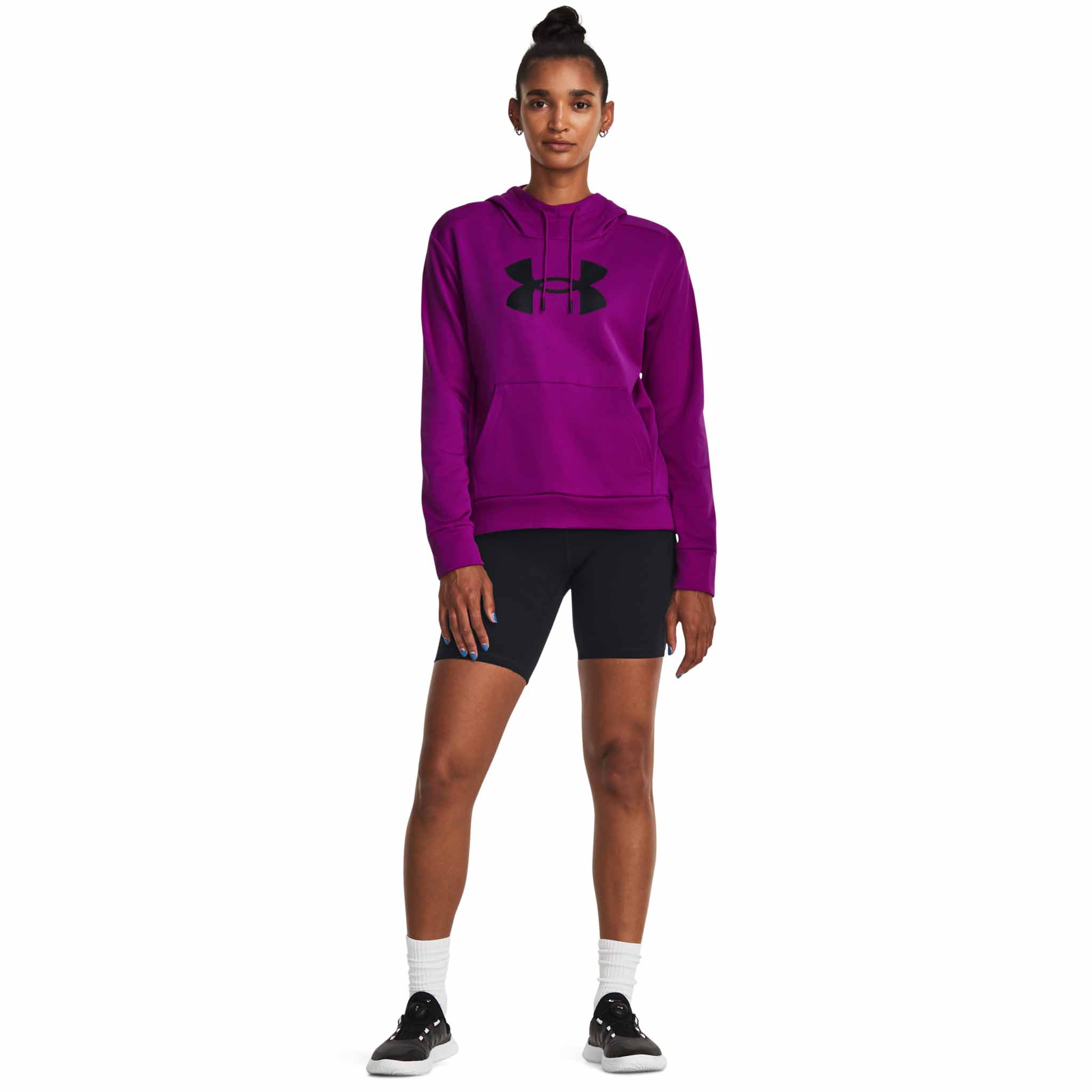 UA Armour Fleece Big Logo Hoodie chandail en molleton à capuche femme - Image 23