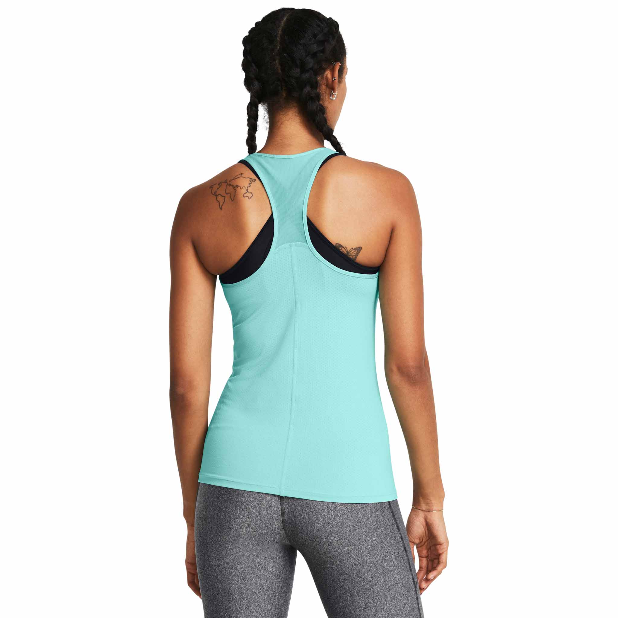 UA HeatGear Armour – Camisole à dos nageur pour femme - Image 2