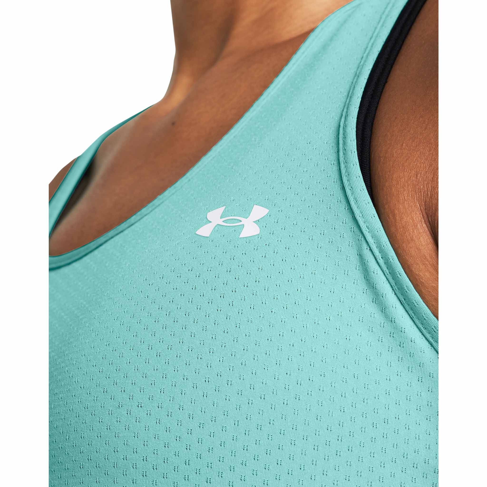 UA HeatGear Armour – Camisole à dos nageur pour femme - Image 3