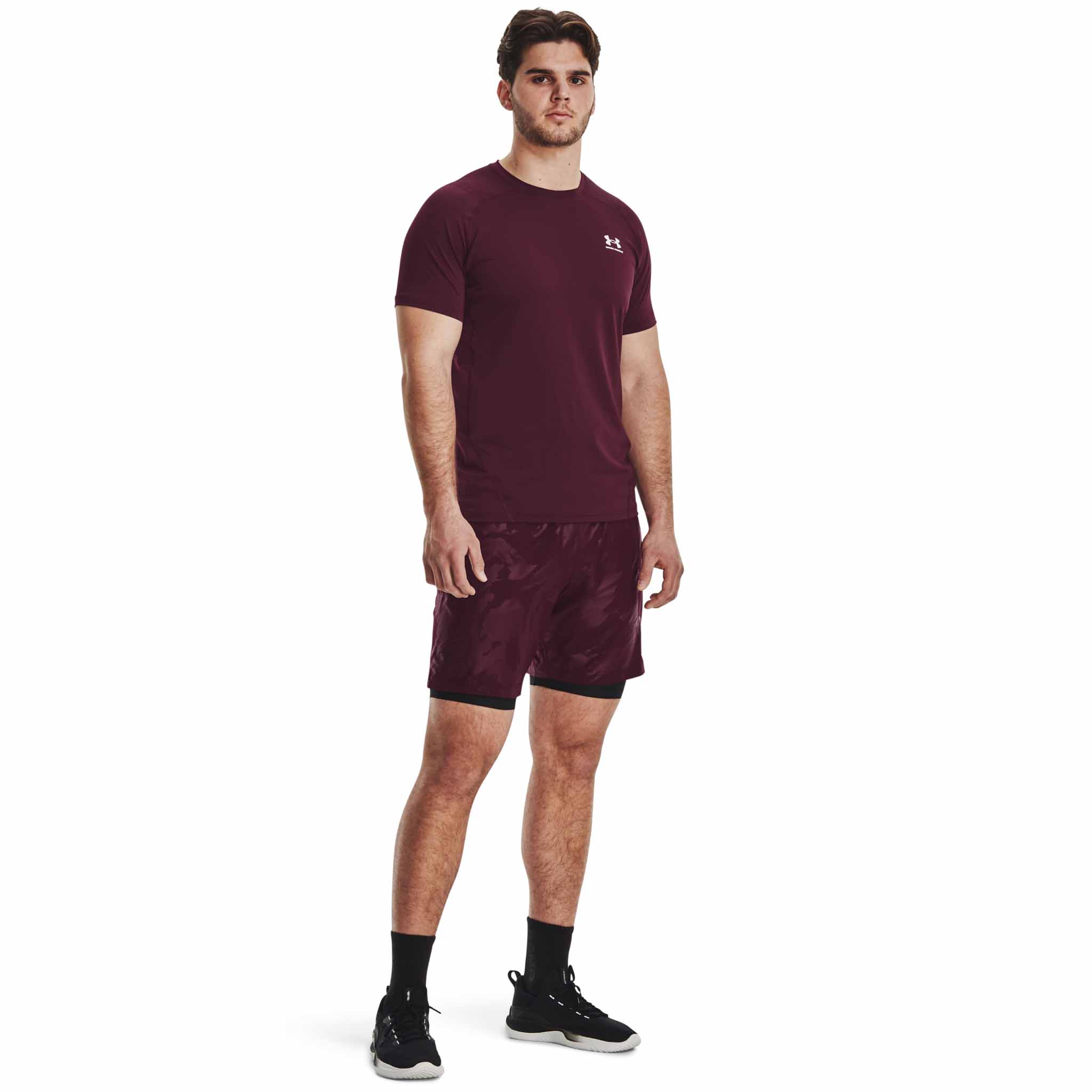 UA HeatGear Armour Fitted T-shirt à manches courtes pour hommes - Image 17