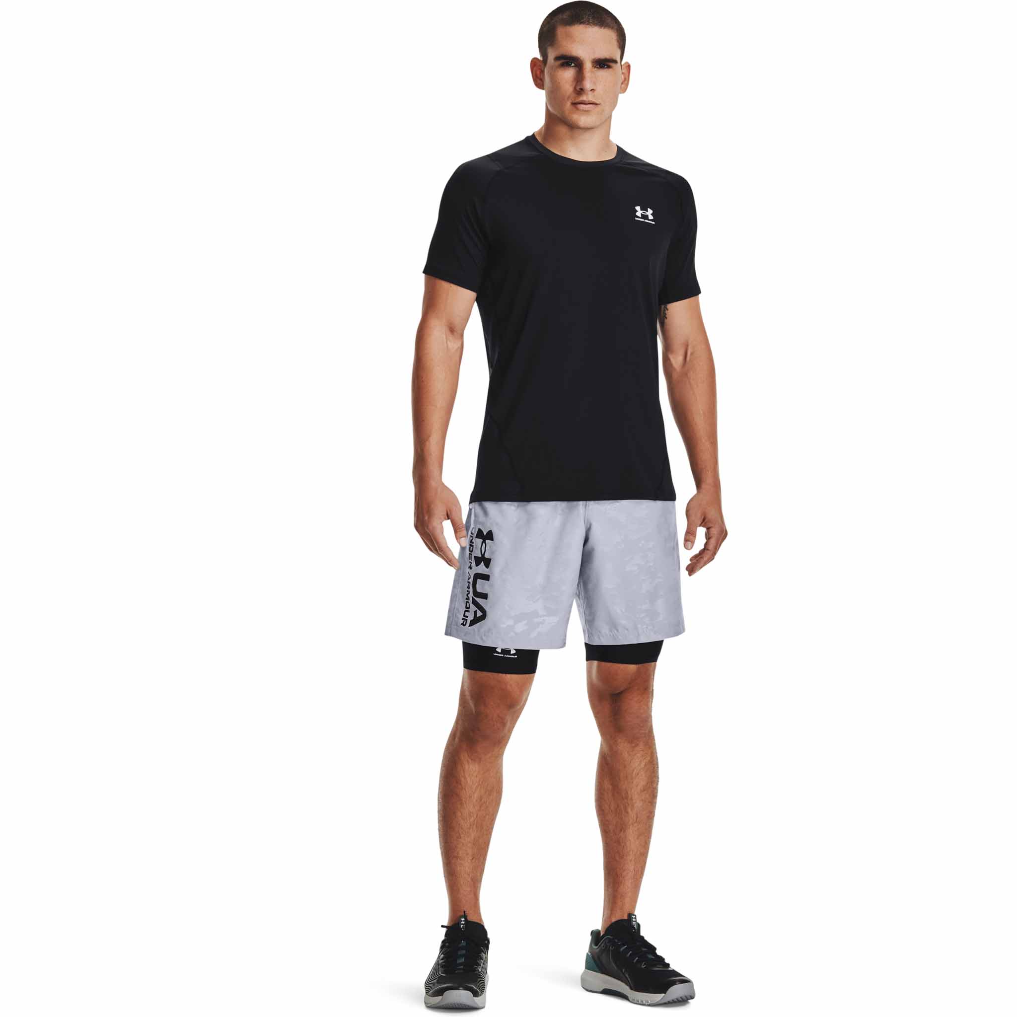 UA HeatGear Armour Fitted T-shirt à manches courtes pour hommes - Image 5
