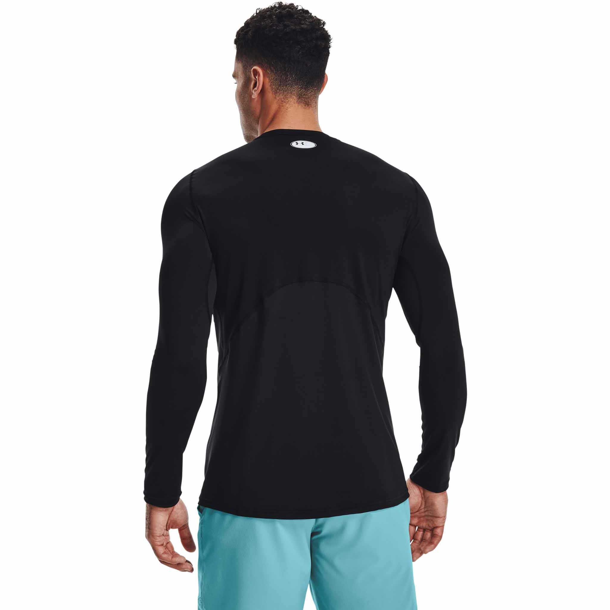 UA HeatGear Armour Fitted T-shirt à manches longues pour hommes - Image 3
