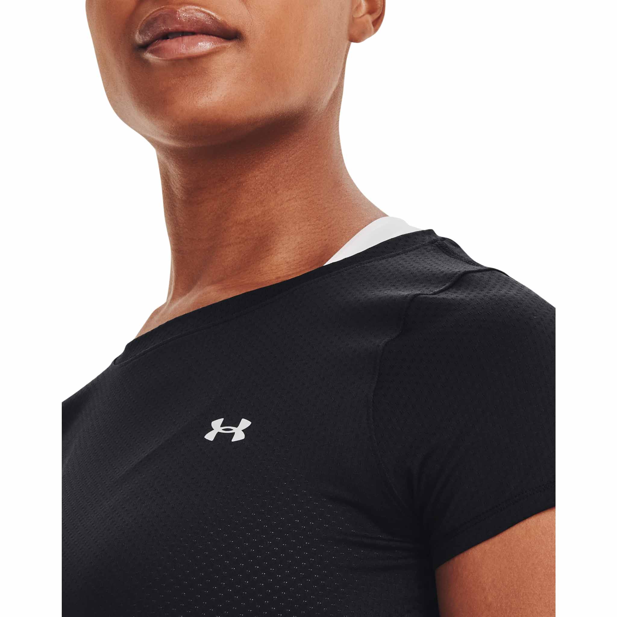 UA HeatGear® Armour – Haut à manches courtes pour femme - Image 10