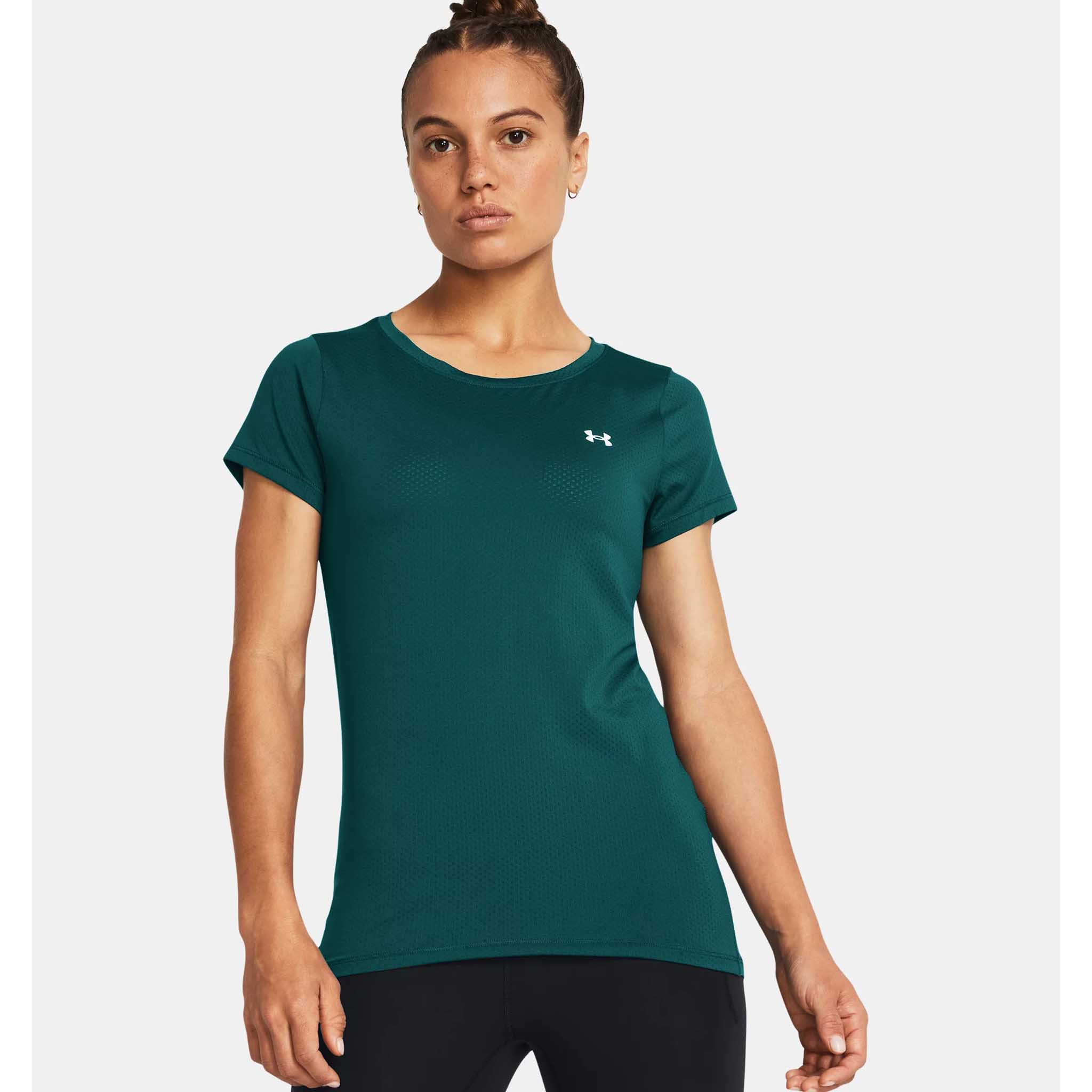 UA HeatGear® Armour – Haut à manches courtes pour femme - Image 13
