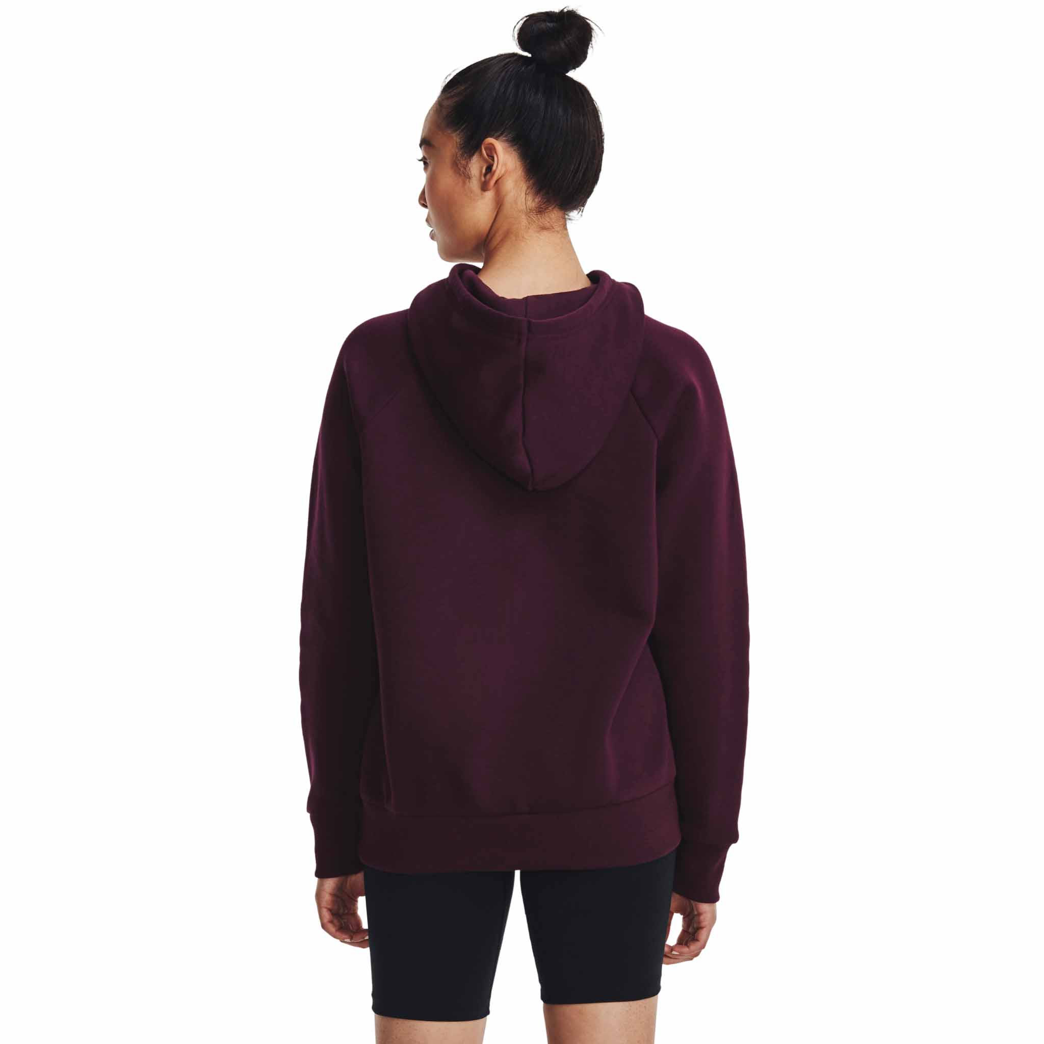 UA Rival Fleece Big Logo Hoodie chandail en molleton à capuche femme - Image 5