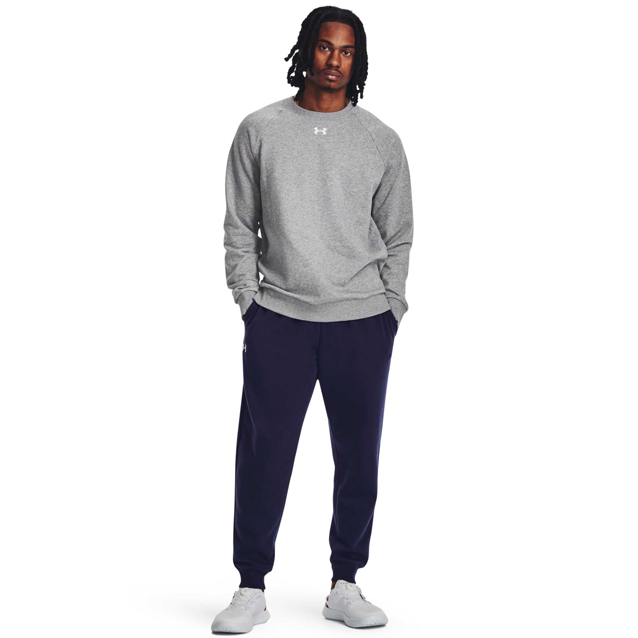 UA Rival Fleece Crew chandail pour homme - Image 11