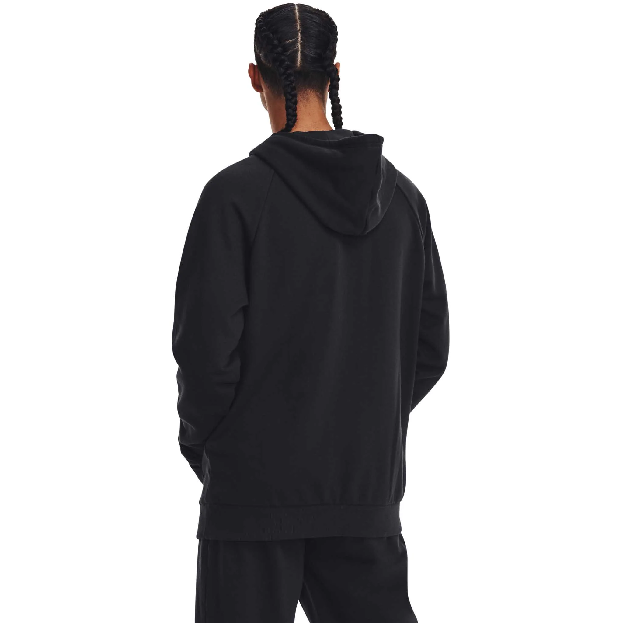 UA Rival Fleece Logo Hoodie sweatshirt à capuchon pour homme - Image 4