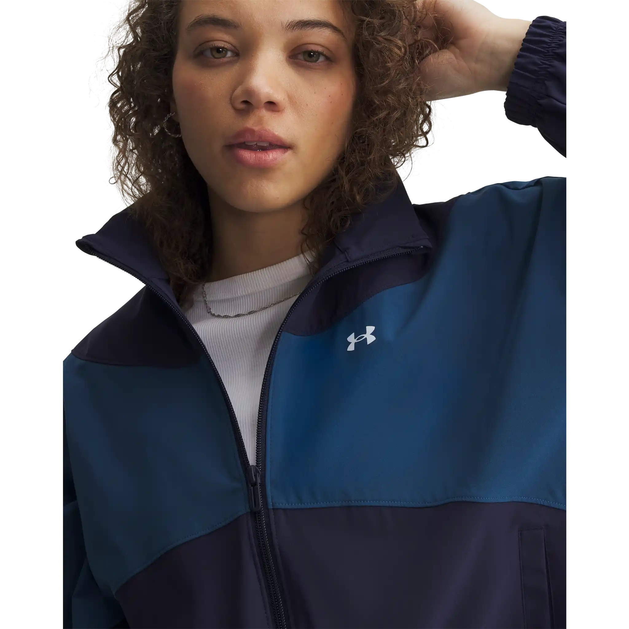 Under Armour Rival manteau sport en tissu tissé pour femme - Image 6