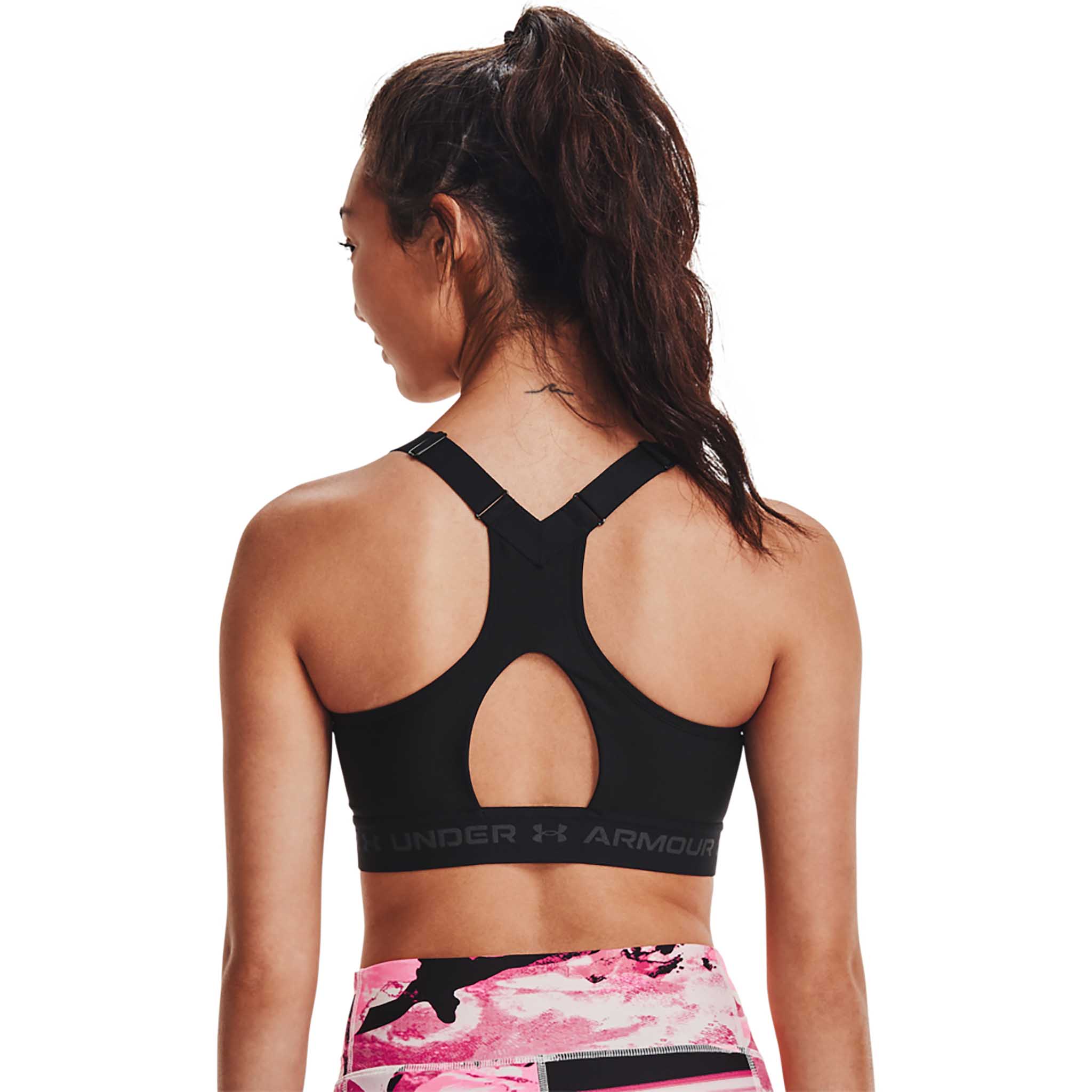 UA Soutien-gorge sport Armour High Crossback Zip pour femme - Image 10