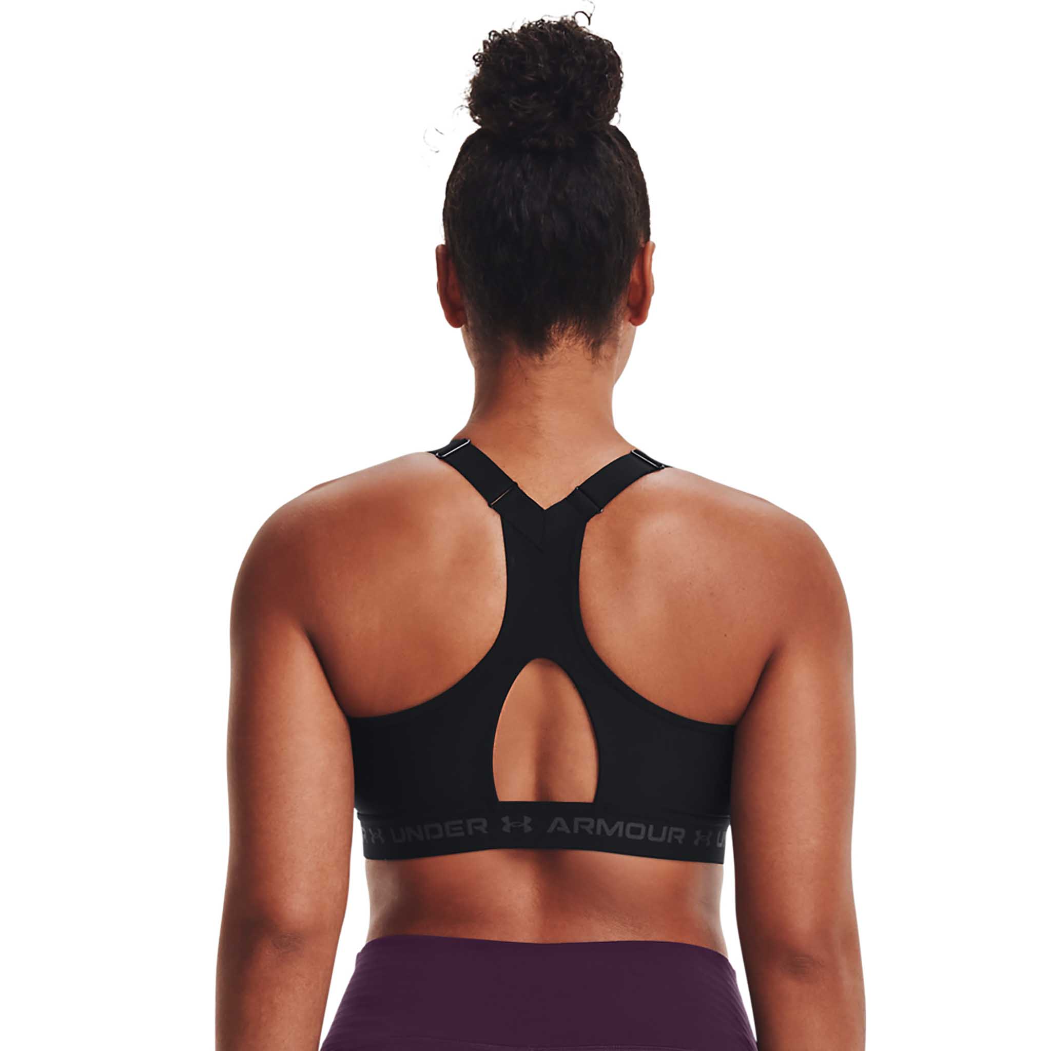 UA Soutien-gorge sport Armour High Crossback Zip pour femme - Image 9