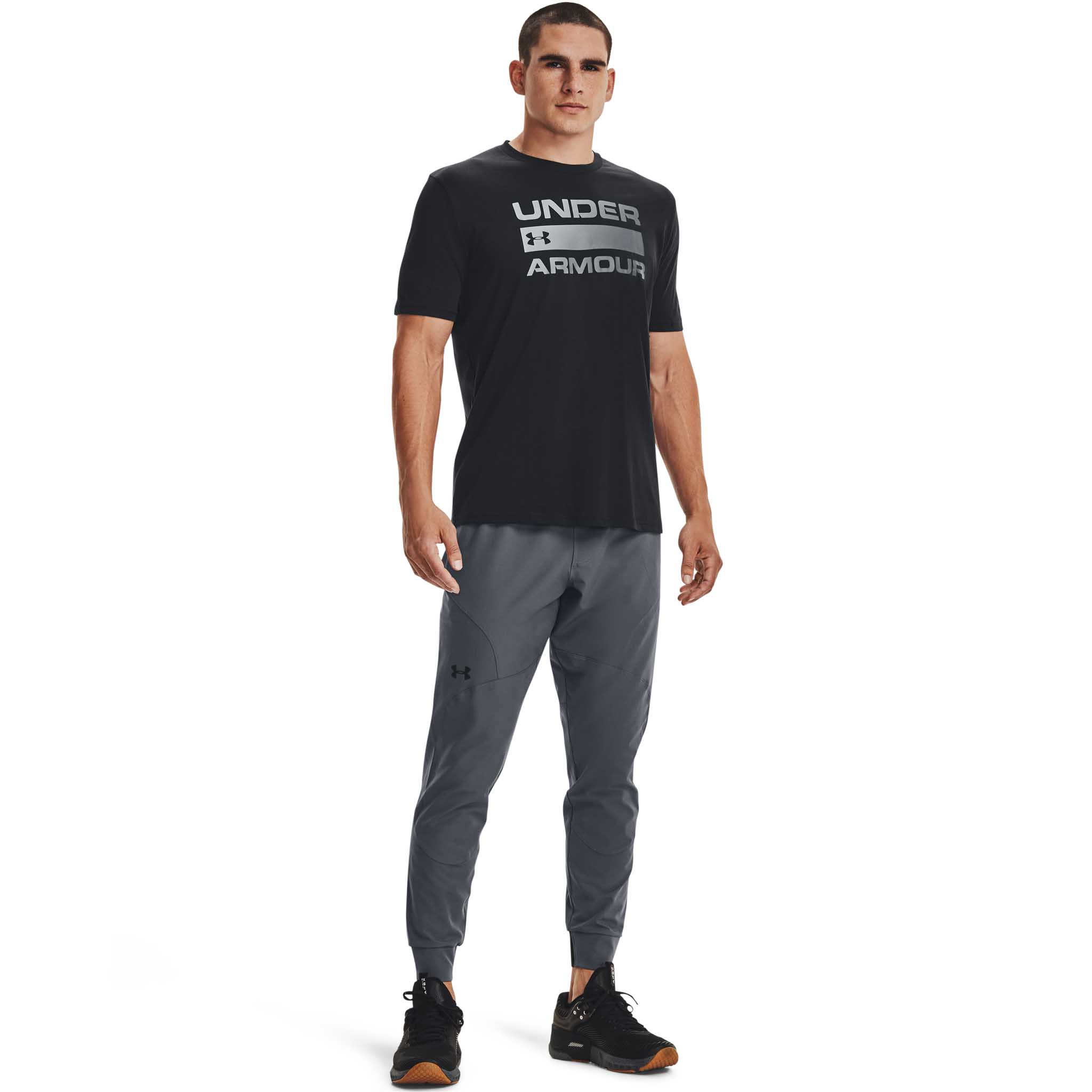 UA Team Issue - Haut à manches courtes avec inscription pour homme - Image 4