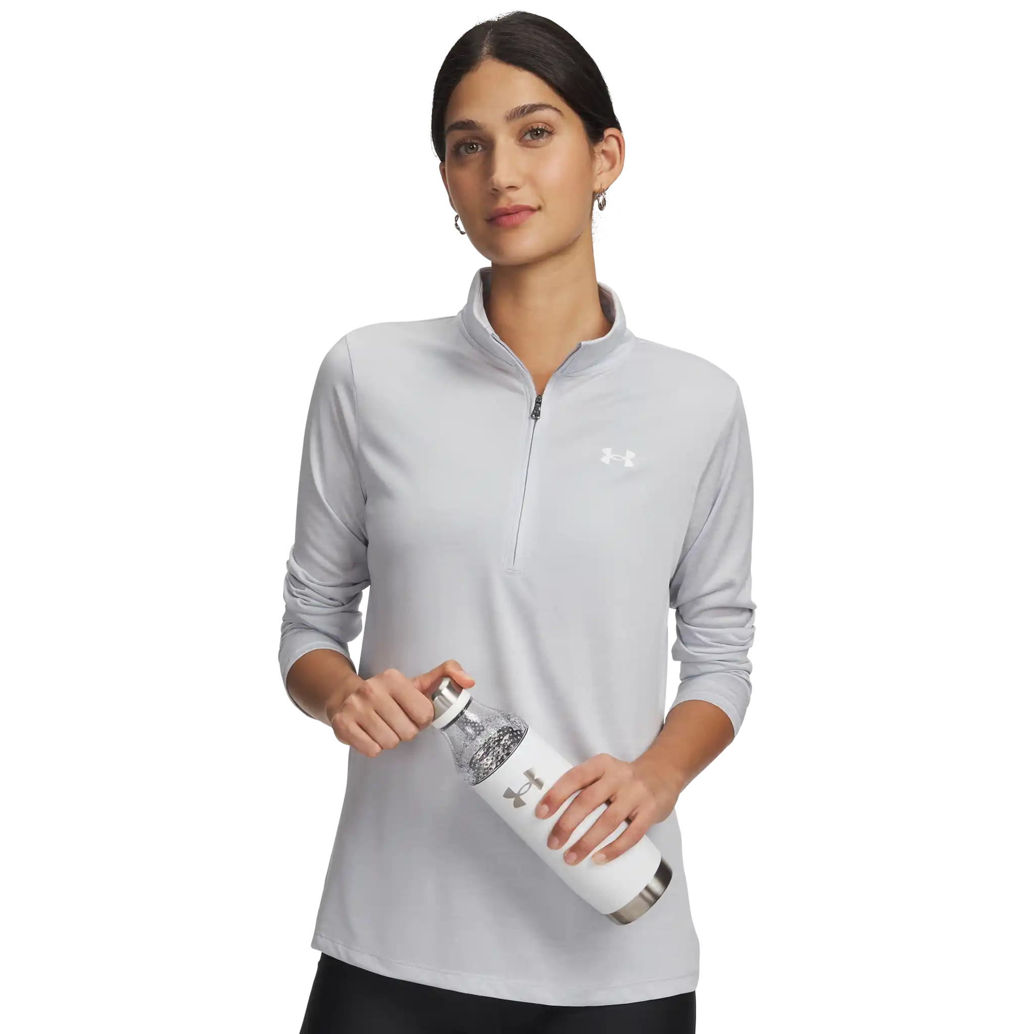 Under Armour Tech Half Zip Twist chandail de course à pied pour femme - Image 15