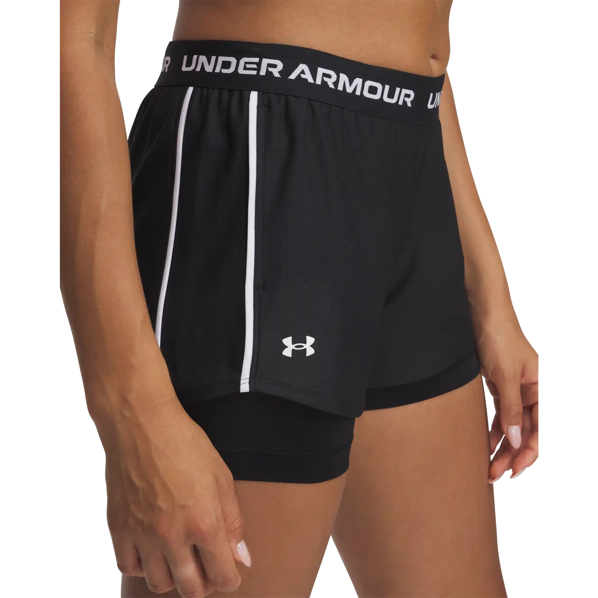 Under Armour Tech Play Up short 2-en-1 pour femme