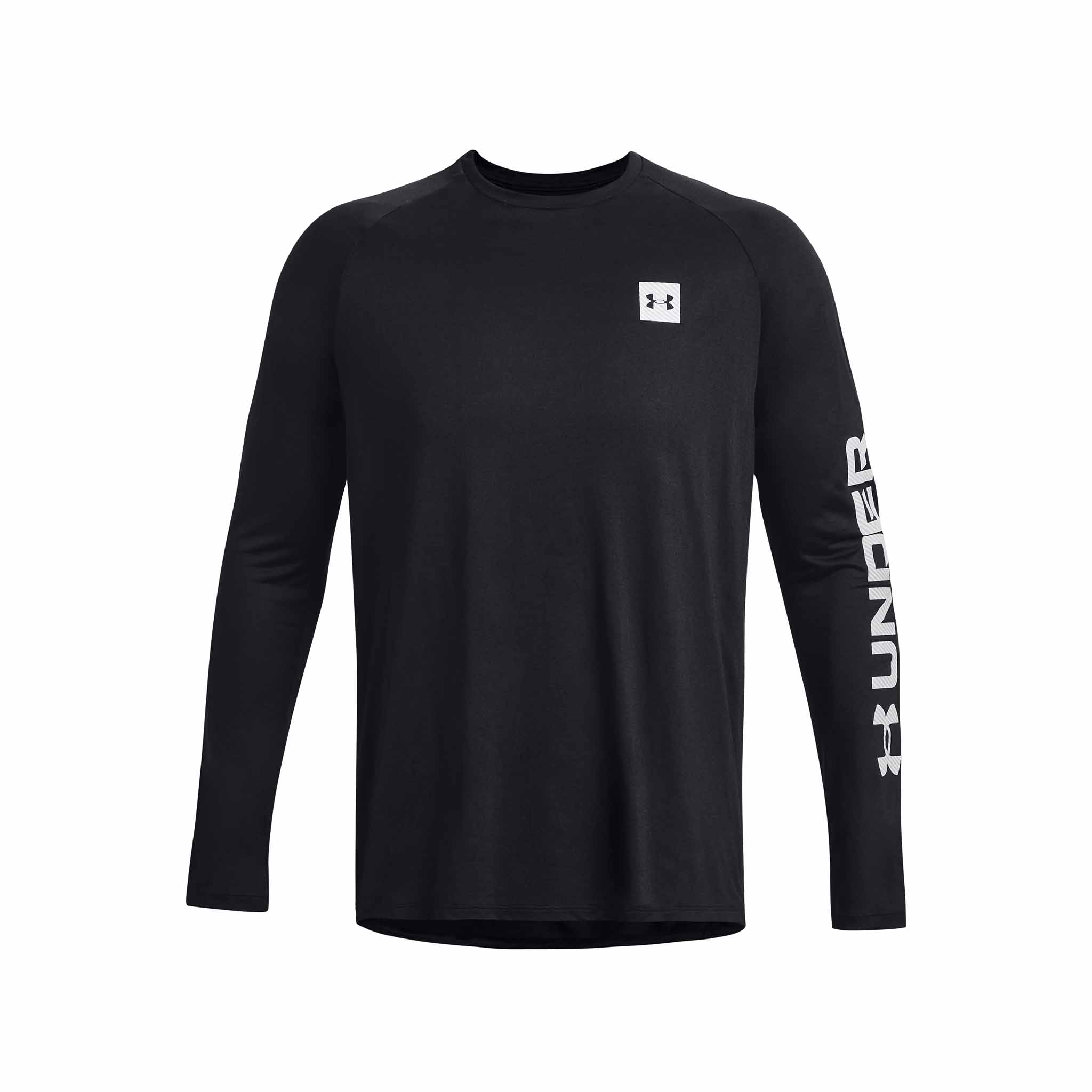 UA Tech Print Fill t-shirt sport à manches longues pour homme - Image 8
