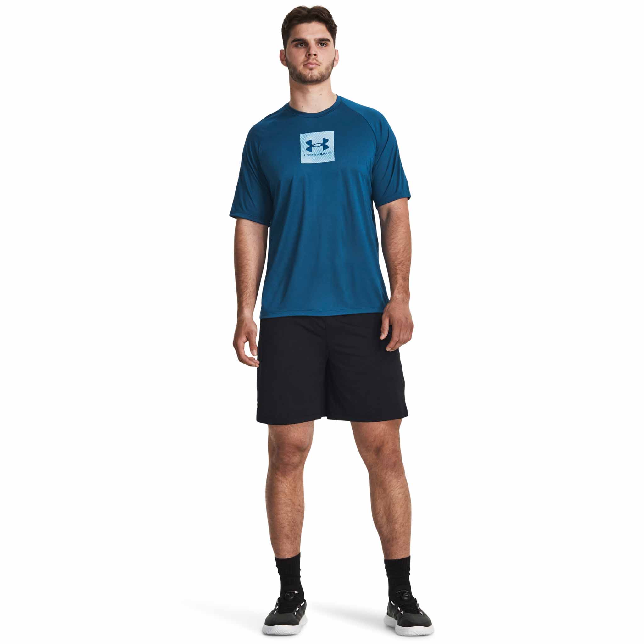 UA Tech Print Fill T-Shirt à manches courtes pour homme - Image 4