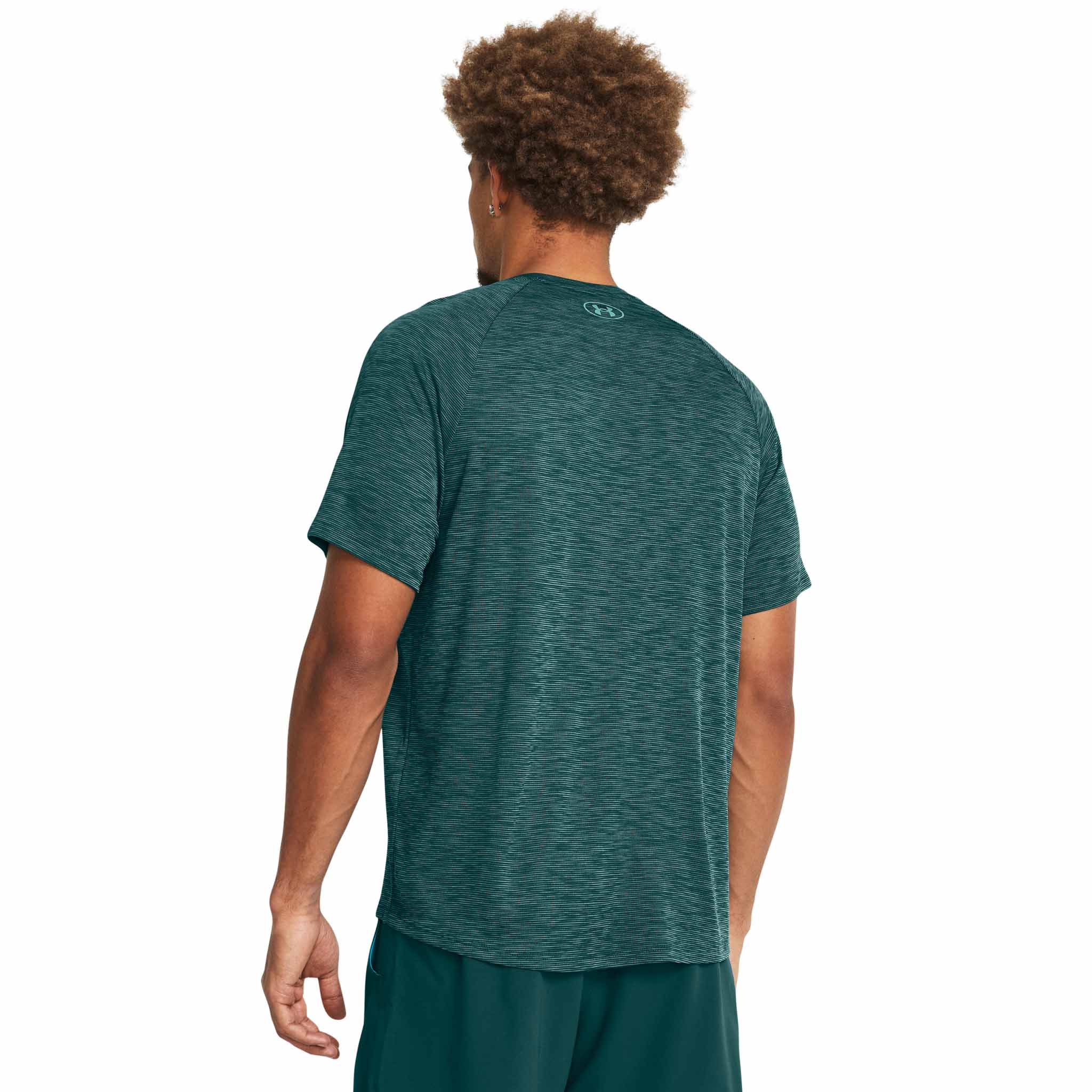 UA Tech t-shirt texturé d'entraînement pour homme - Image 3