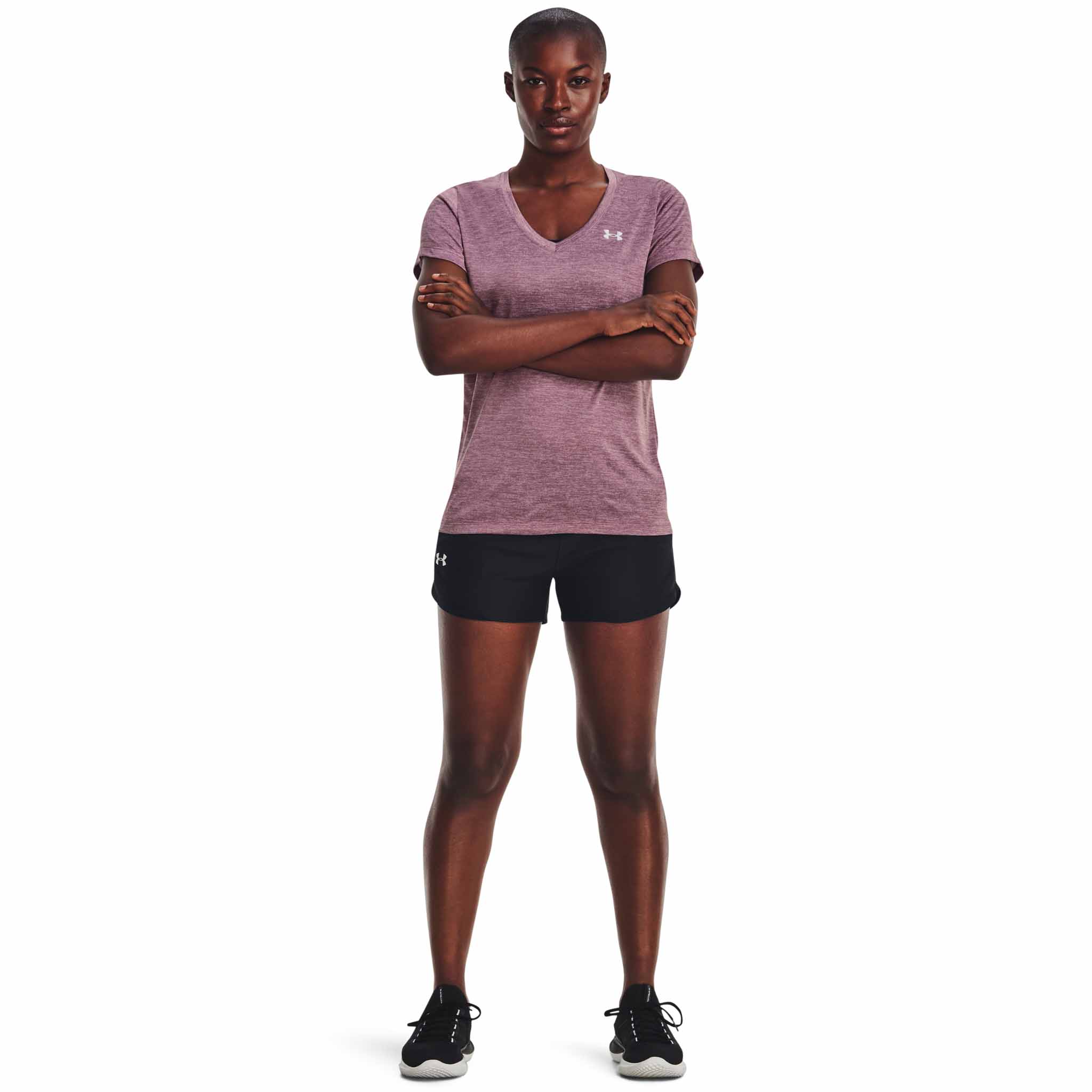 UA Tech Twist - Haut avec encolure en V pour femmes - Image 10