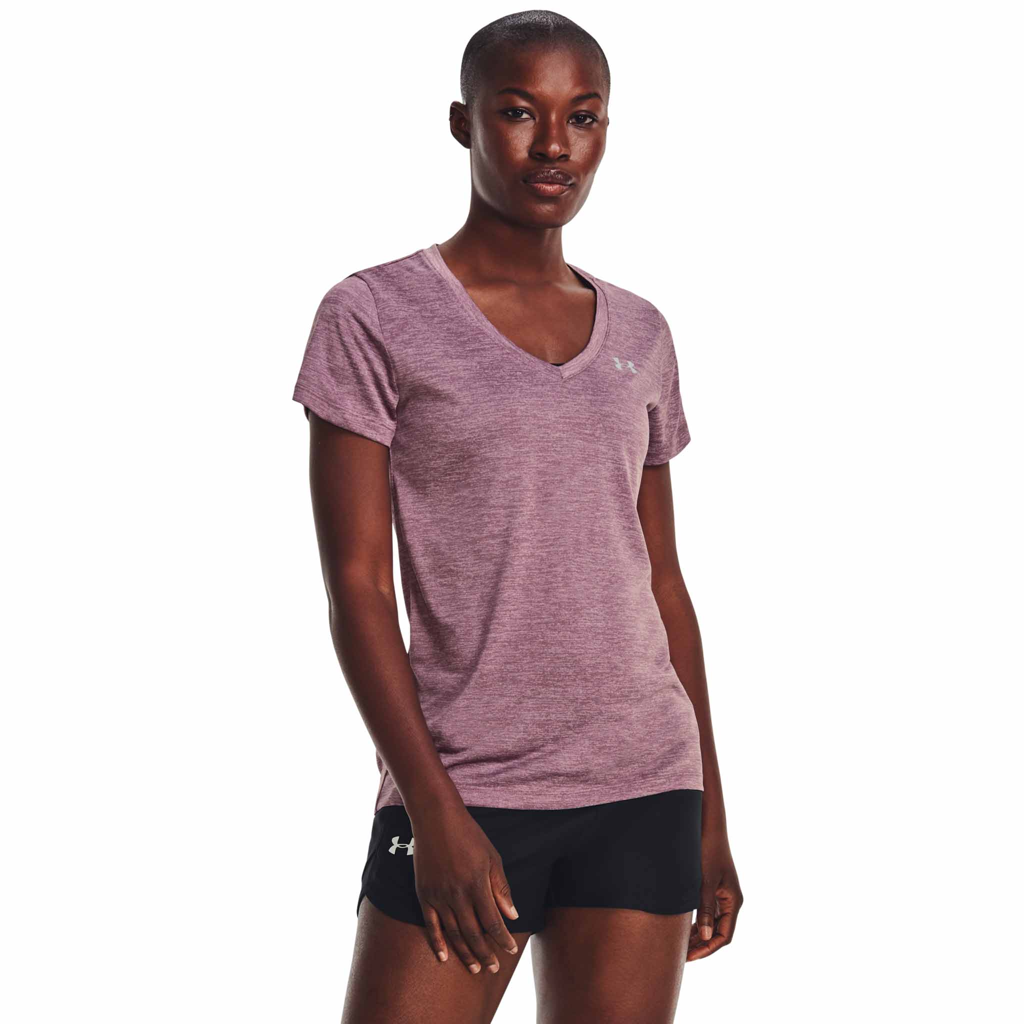 UA Tech Twist - Haut avec encolure en V pour femmes - Image 6