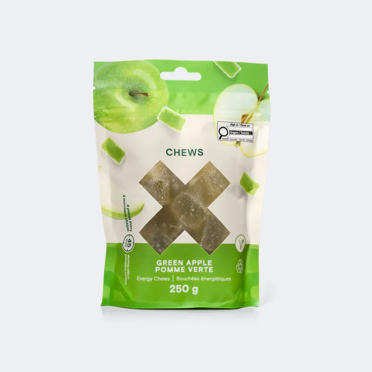 Xact Nutrition Chews mini barres énergie 250g